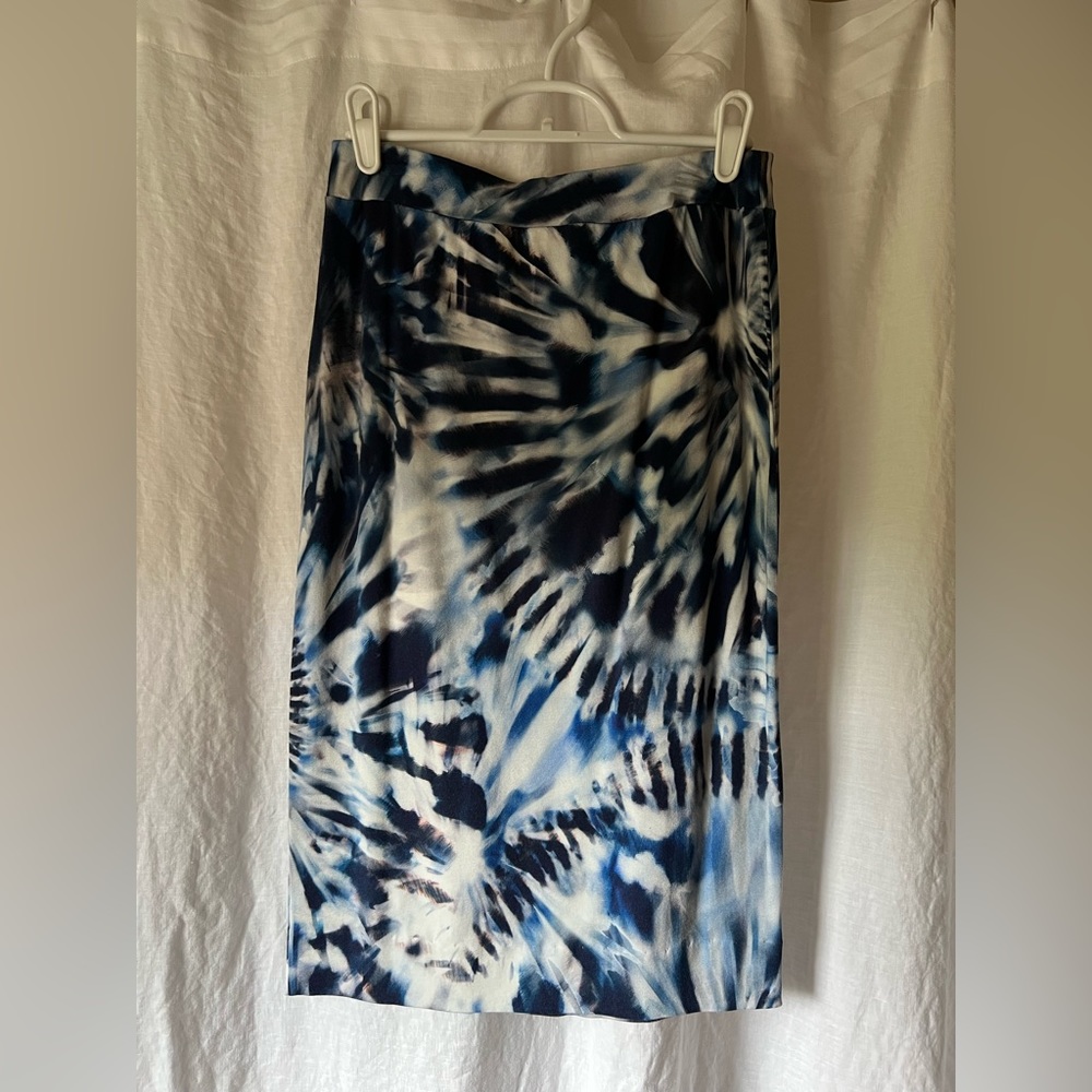 Tie dye pencil skirt